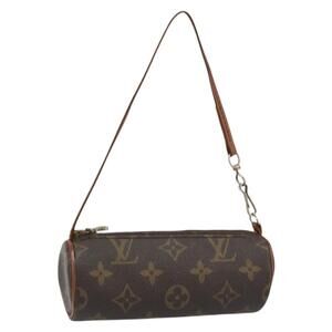 LOUIS VUITTON Monogram Papillon Pouch LV Auth bs31776